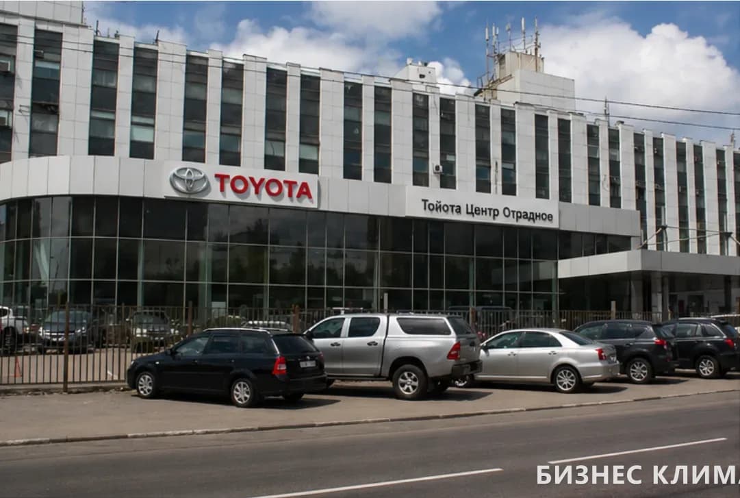Автоцентр «Тойота-Отрадное» — вентиляция и дымоудаление