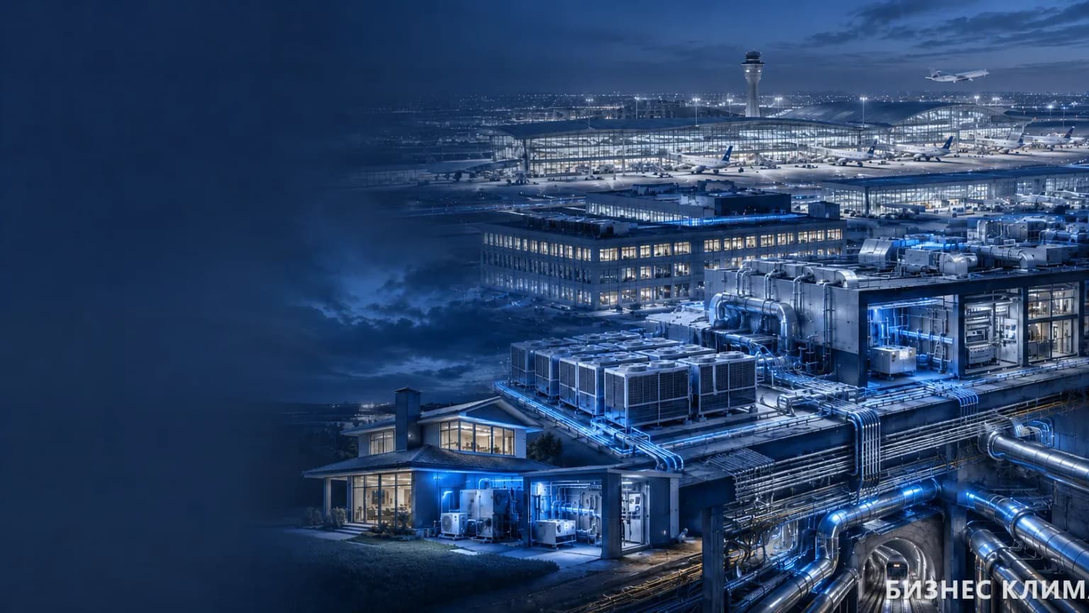 Крупные инженерные системы — терминал, бизнес-центр, режимный объект