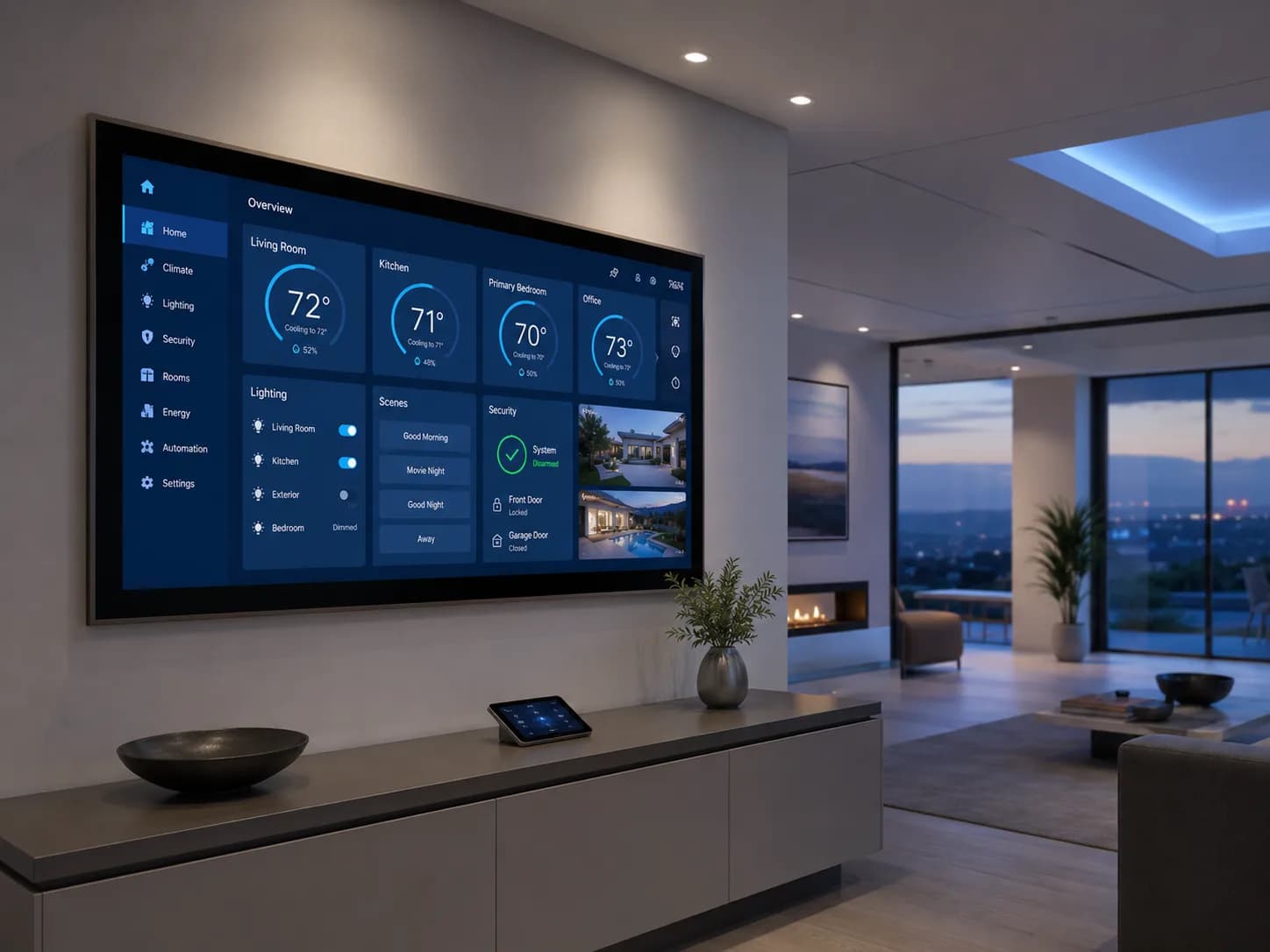 Smart-room с многозонным контроллером